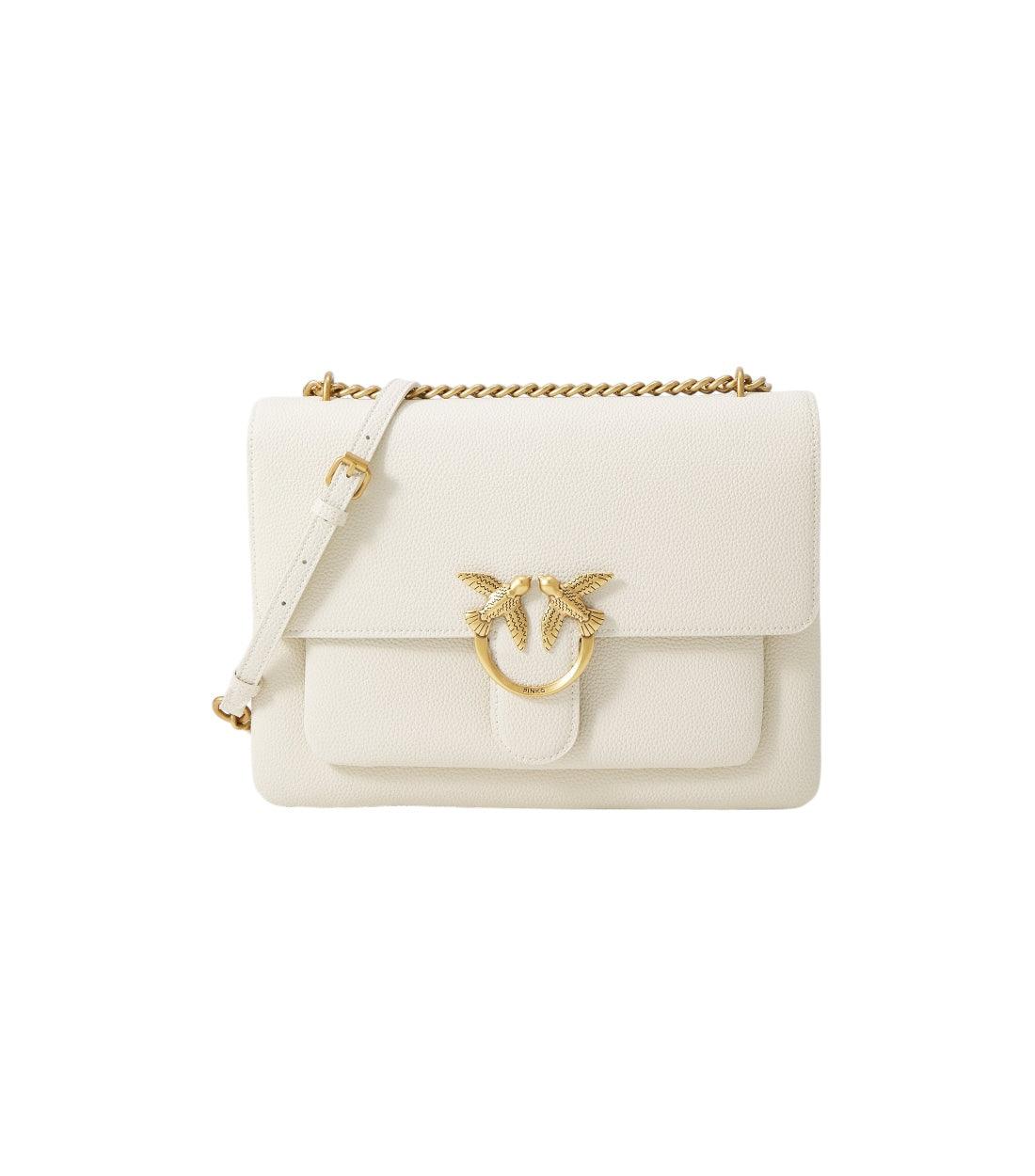 Pinko Wit LOVE SOFT BIG BOTTALATA Schoudertas