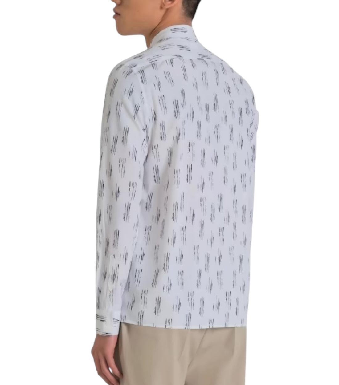Antony Morato Wit Blouse Met Print