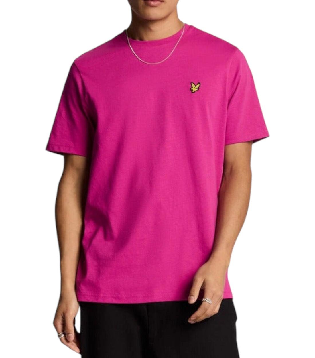 Lyle & Scott Roze T-shirt Met Logo