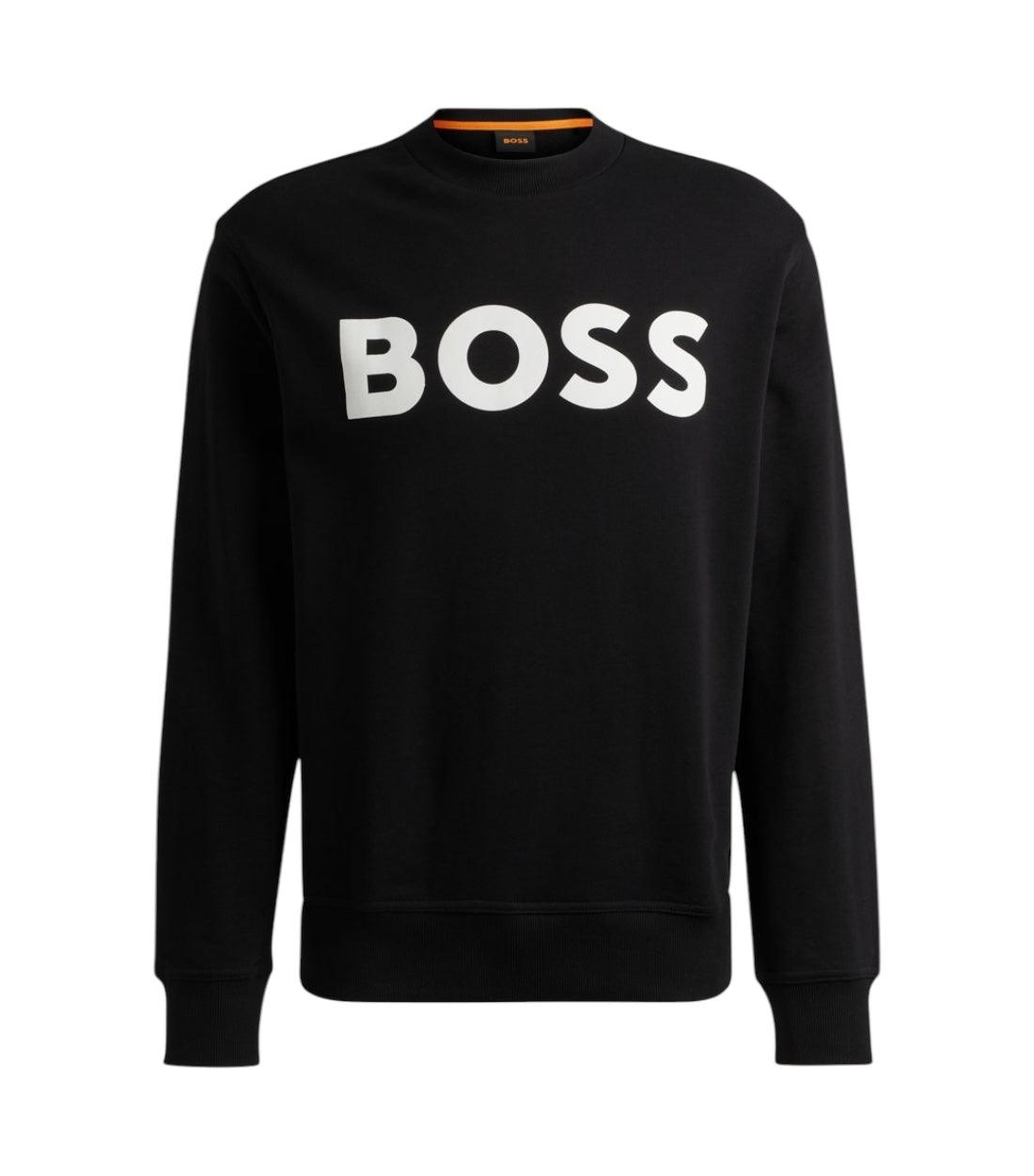 Boss Zwart Trui Met Logo