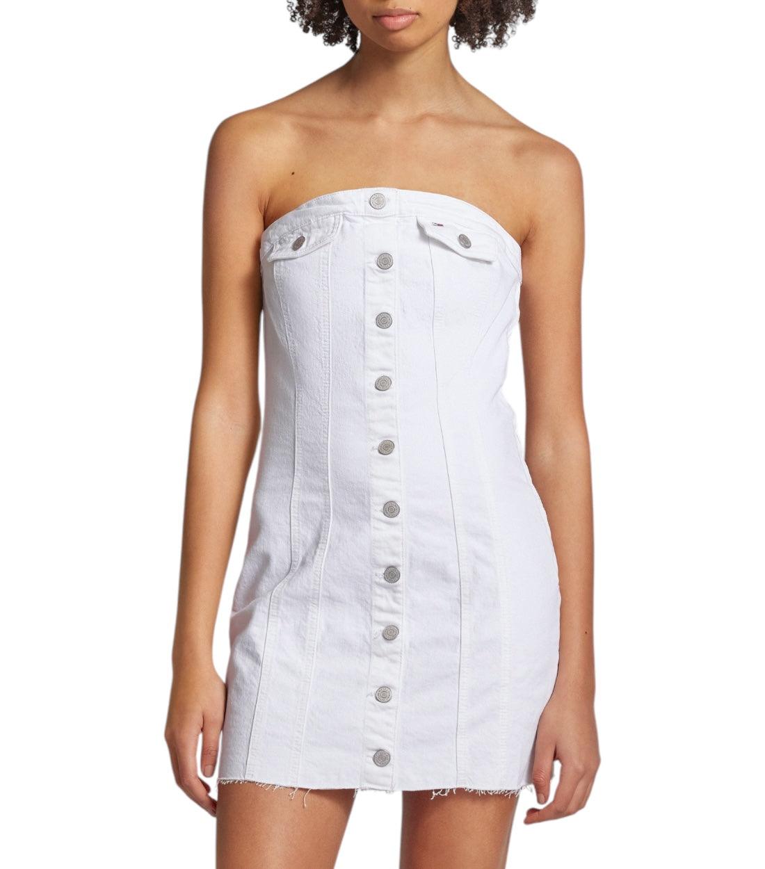 Tommy Hilfiger Jeans Jeansjurk Met Knoopsluiting