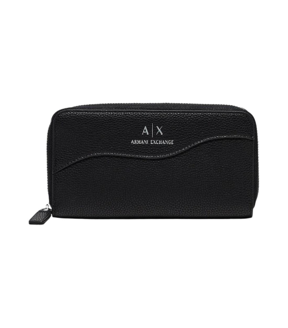 Armani Exchange Zwart Portemonnee