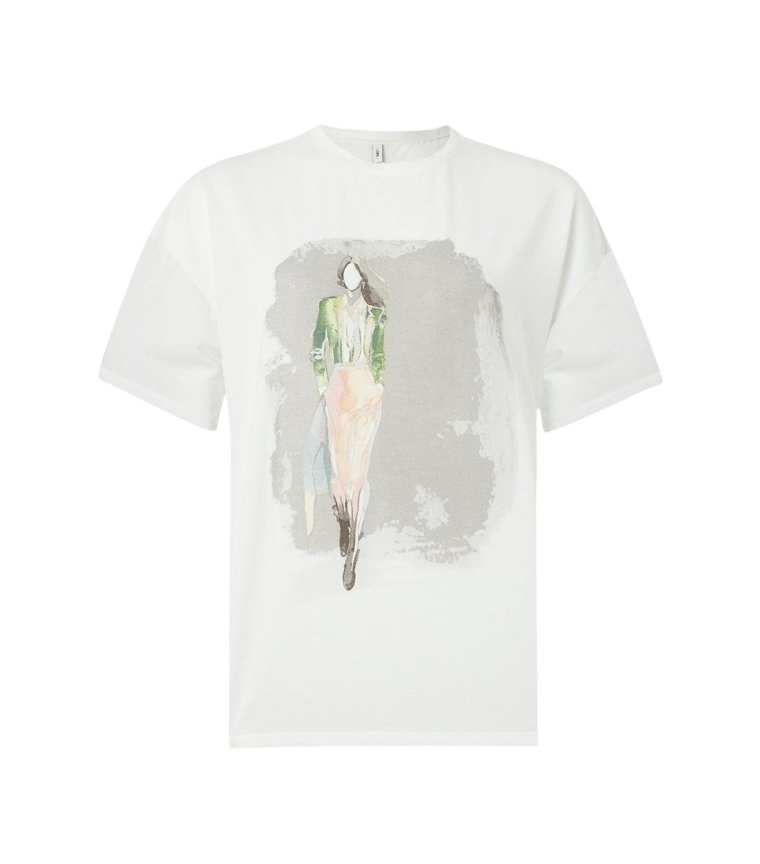 Only Wit T-shirt Met Print