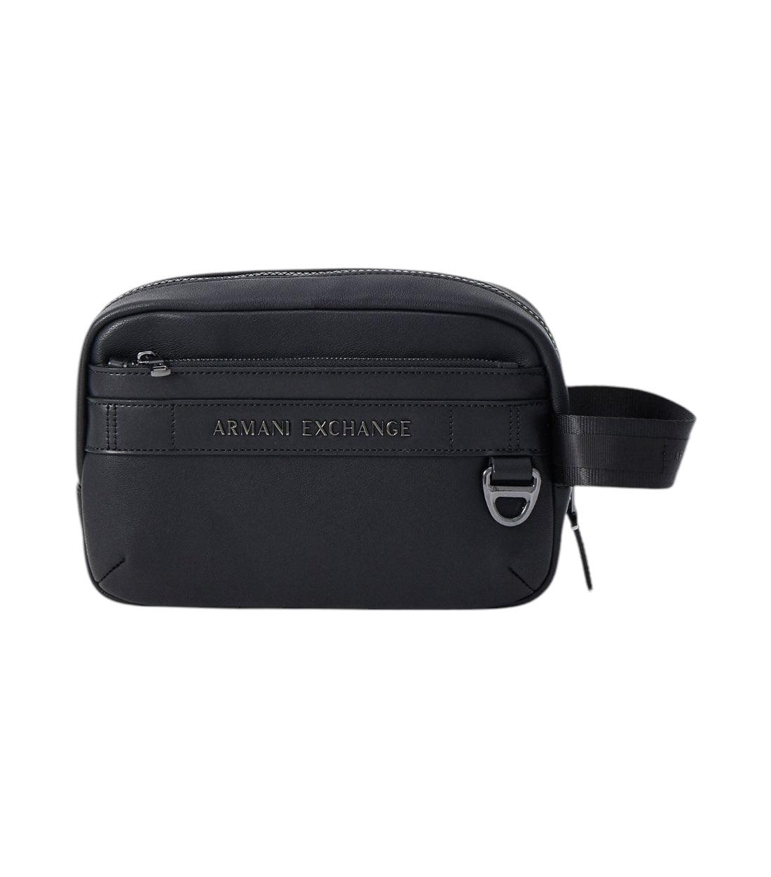 Armani Exchange Zwart Toilettas