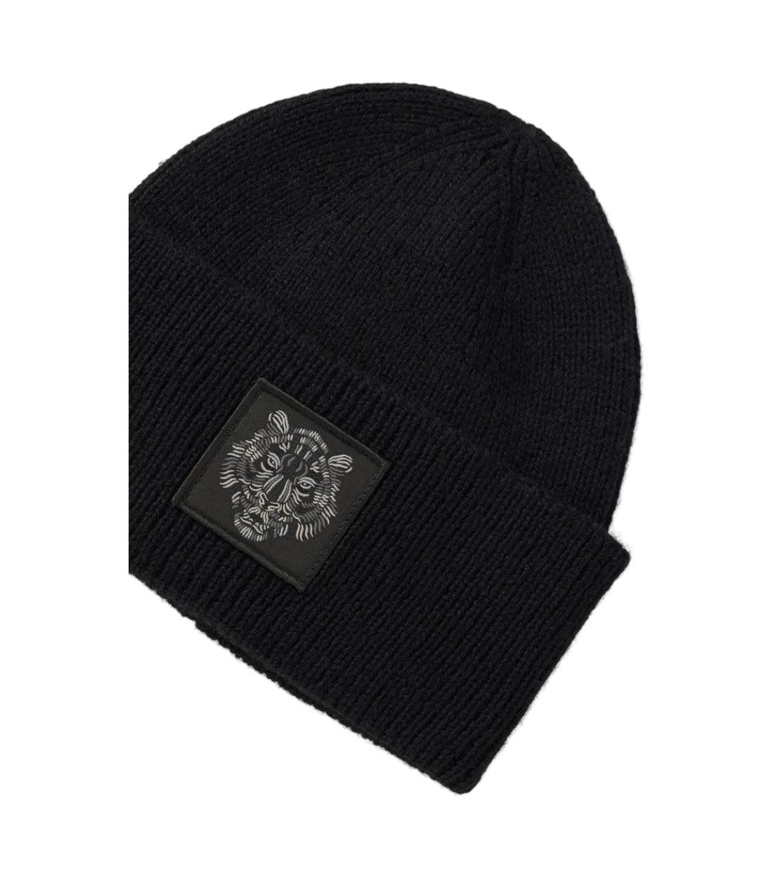 Antony Morato Zwart Muts Met Labelpatch