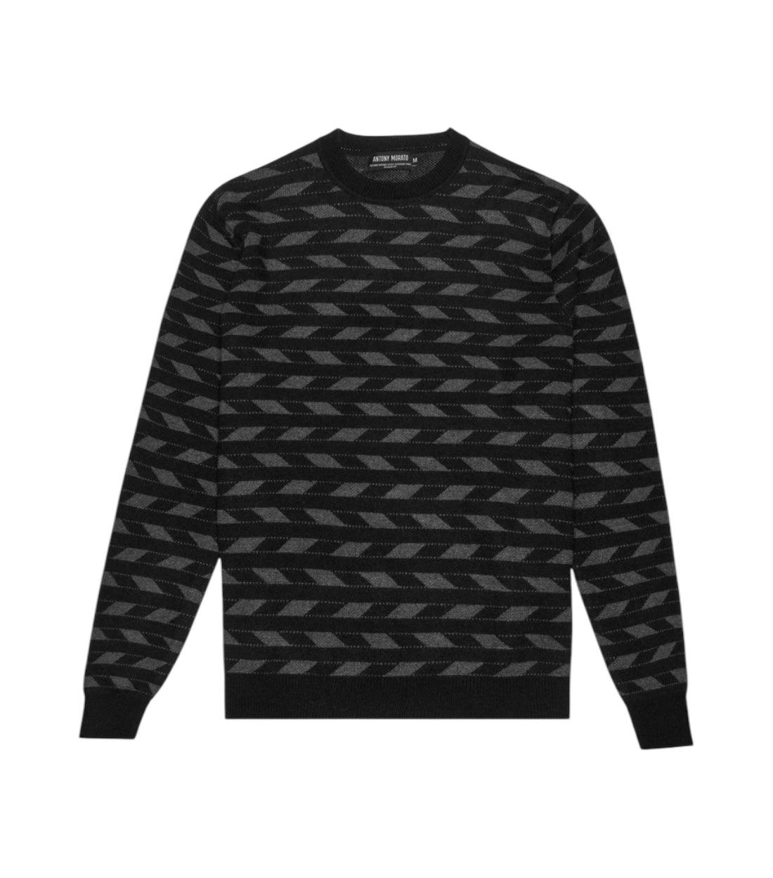 Antony Morato Zwart Blend Jumper Trui