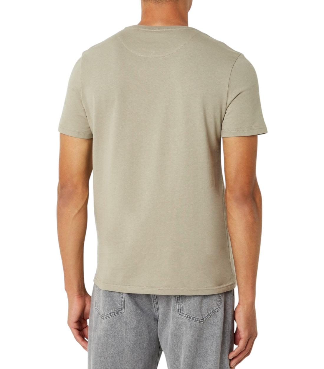 Lyle & Scott Olijfgroen Basic T-shirt