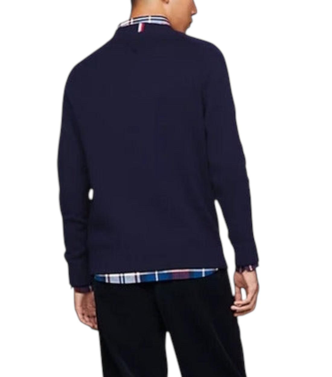 Tommy Hilfiger Blauw Monogram Trui
