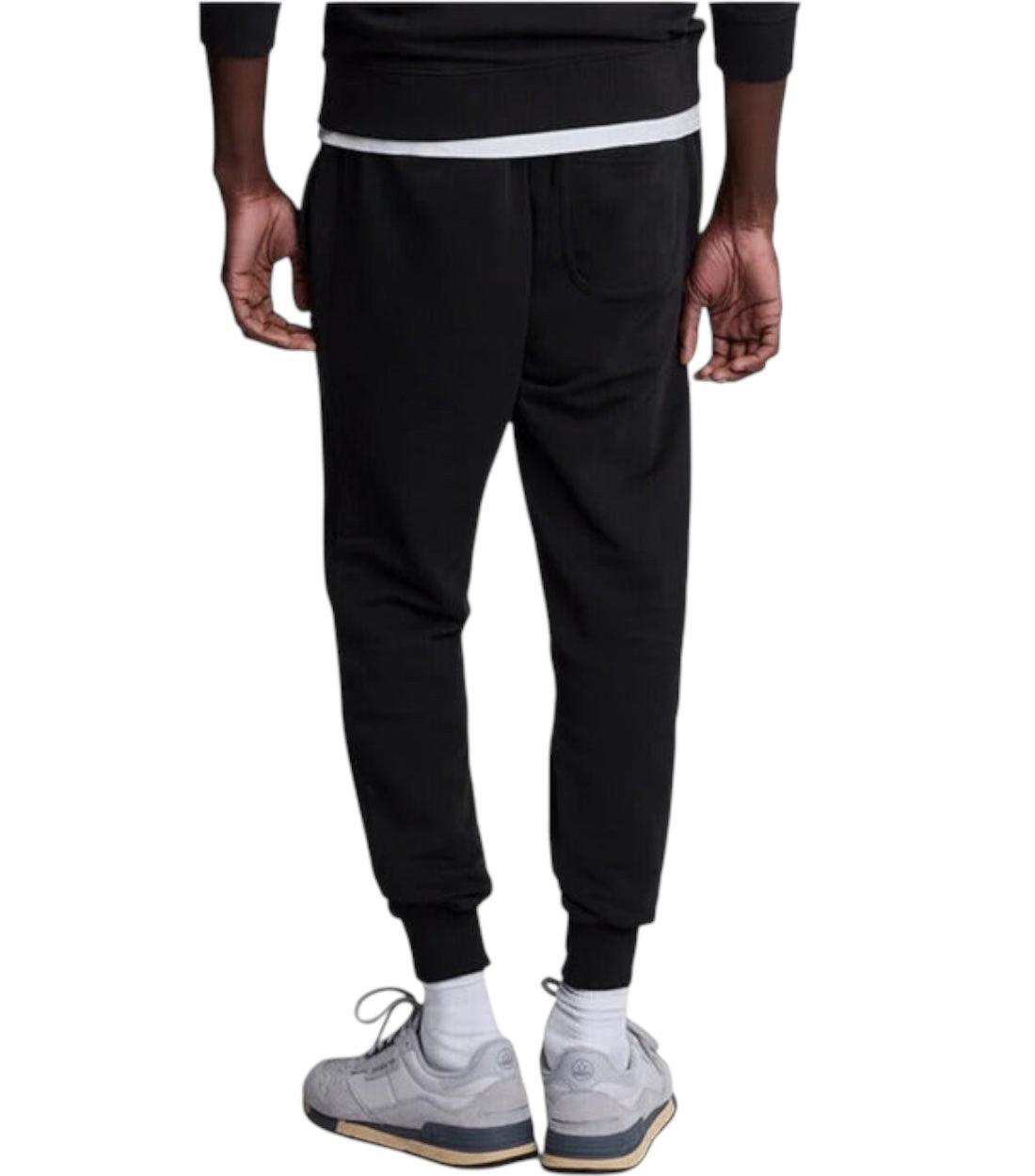 Lyle & Scott Zwart Jogger Met Logo