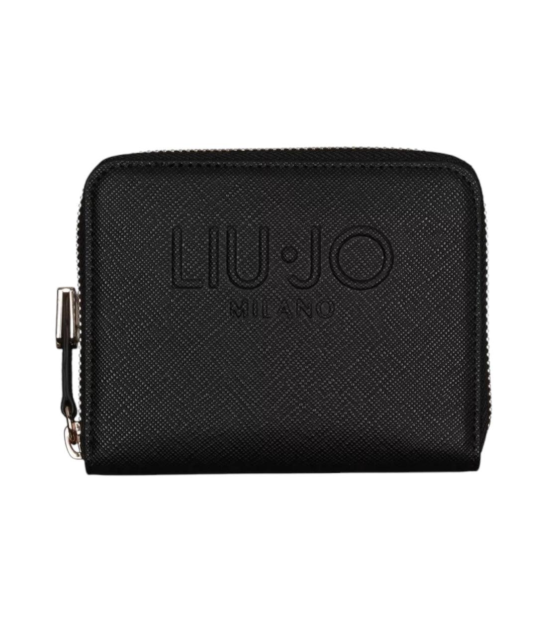 Liu Jo Zwart Portemonnee Met Logo