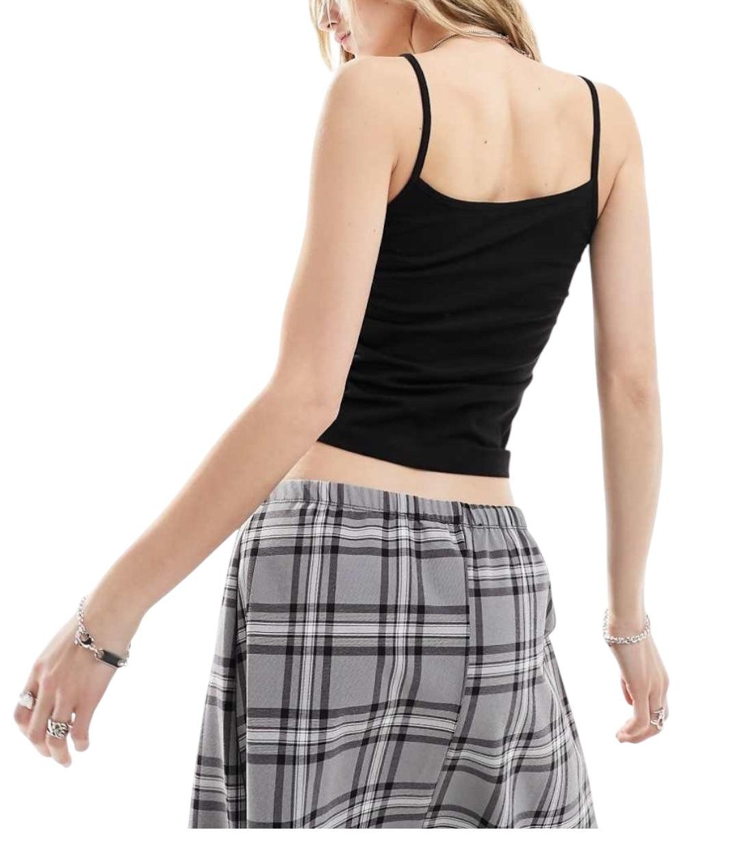 Calvin Klein Jeans Zwart Tanktop Monologo
