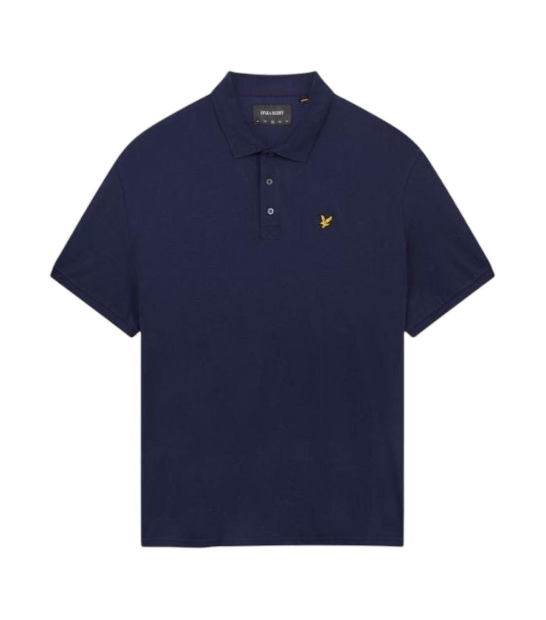 Lyle & Scott Donkerblauwe Polo T-Shirt