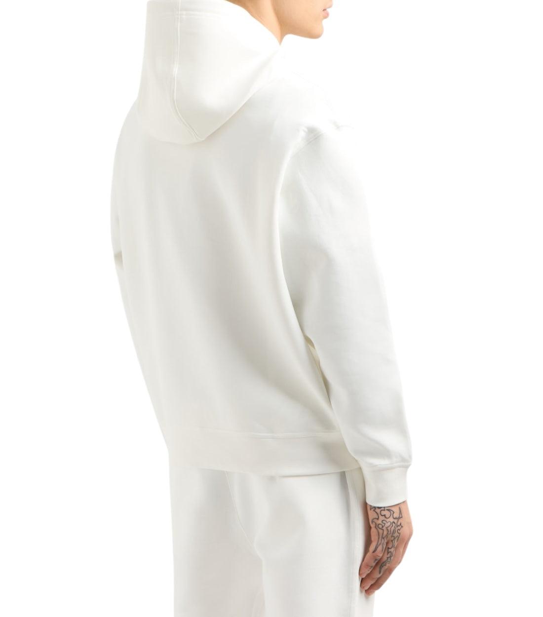 Armani Exchange Beige Hoodie Met Logo