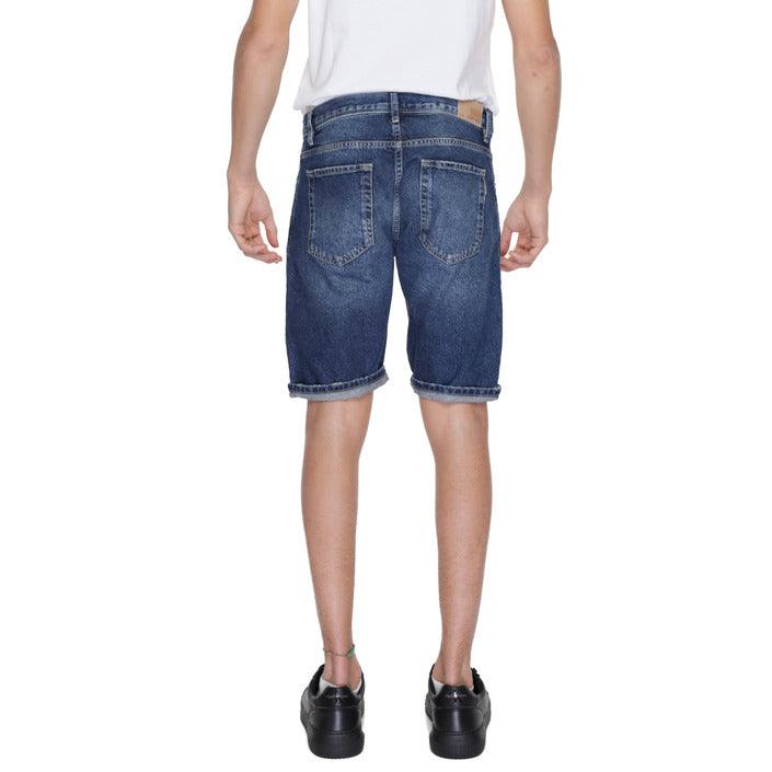 Antony Morato Blauw Denim Short