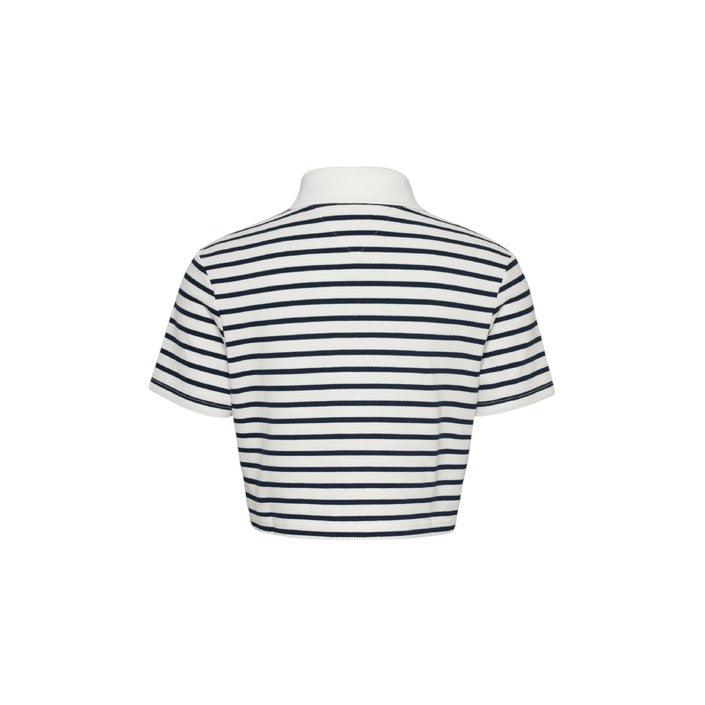Tommy Hilfiger Jeans Gestreepte Polo Crop Top