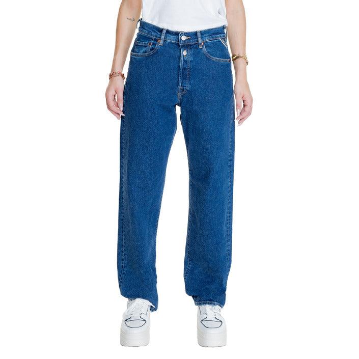 Replay Regular Fit Mom Jeans Dames
