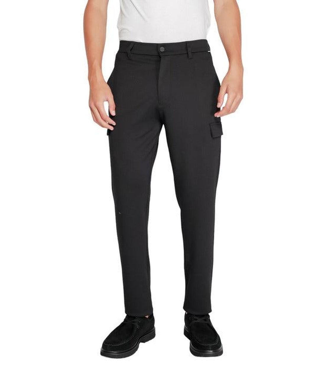 Calvin Klein Zwarte Comfort Knit Tapered In Zwart