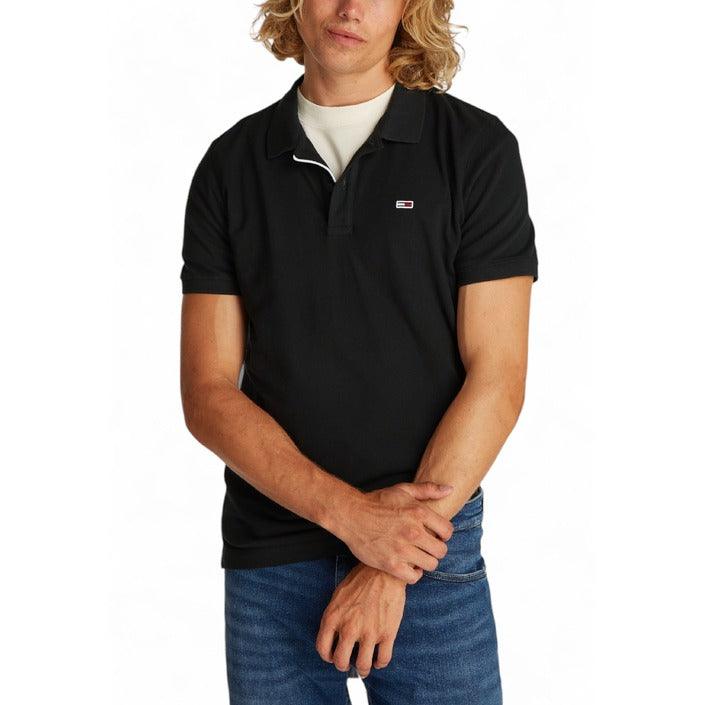 Tommy Hilfiger Jeans Zwarte Polo T-shirt
