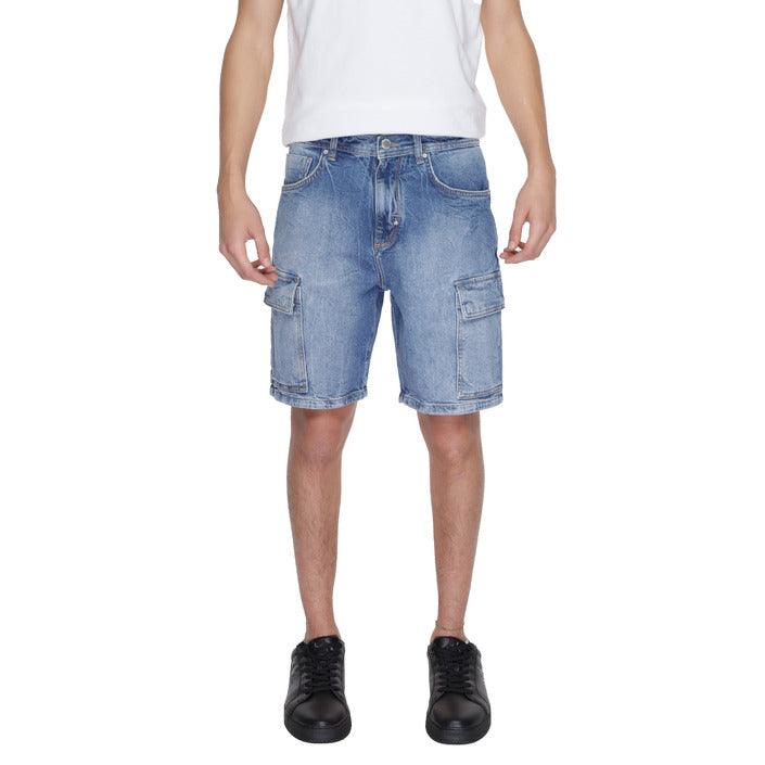 Antony Morato Blauw Denim Short