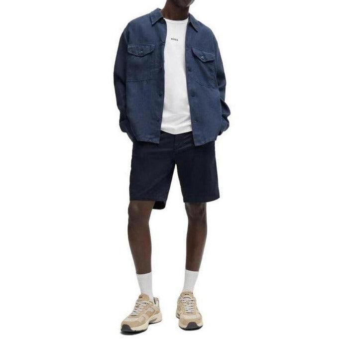 Boss Blauw Korte Broek