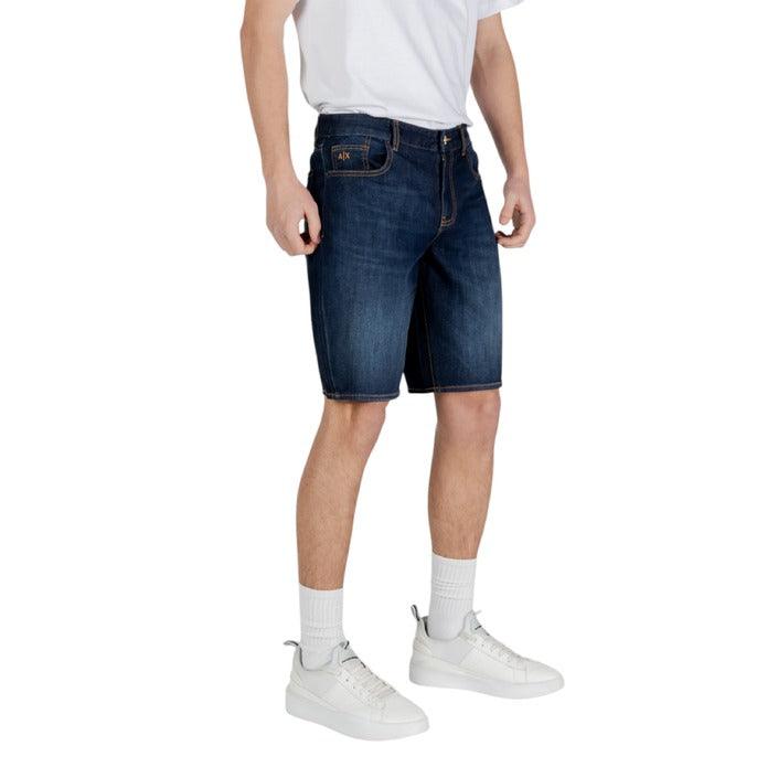 Armani Exchange Blauw Korte Broek
