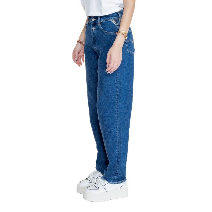 Replay Regular Fit Mom Jeans Dames