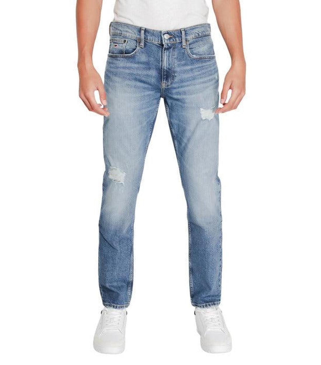 Tommy Hilfiger Blauw Straight Relaxed Jeans