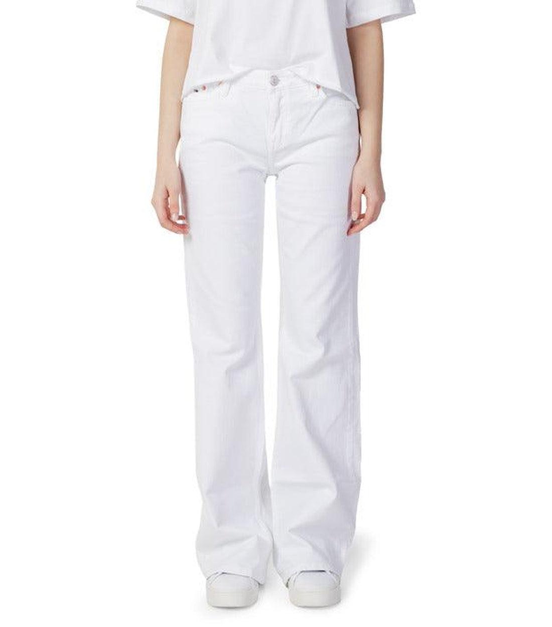 Tommy Hilfiger Jeans Wit Sophie Flared Jeans Dames