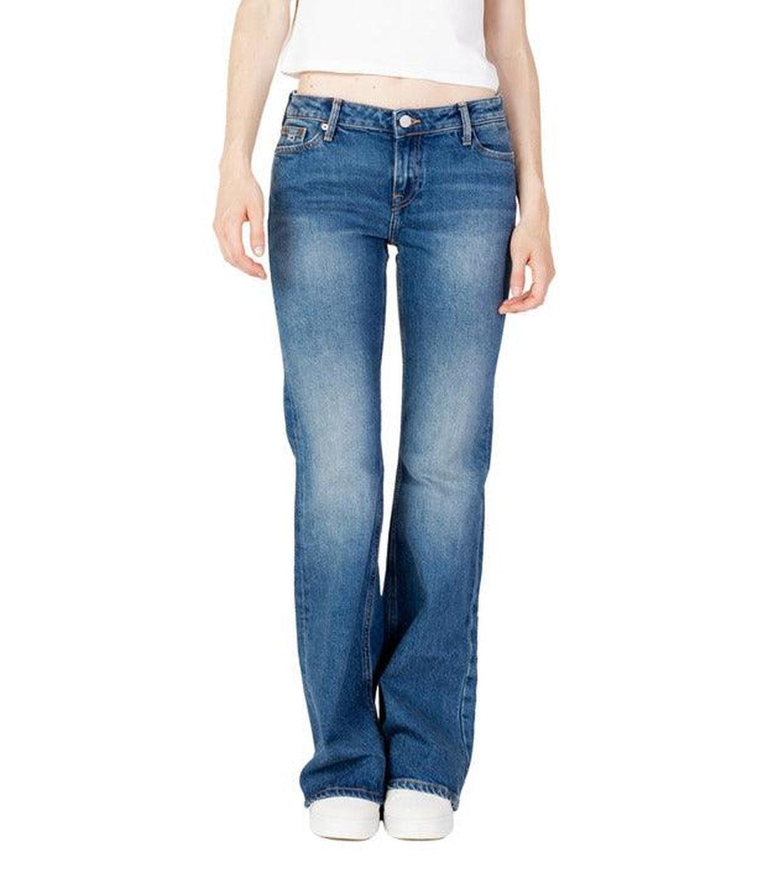 Tommy Hilfiger Jeans Blauw Regular Fit Jeans Dames