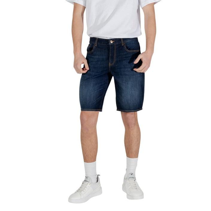Armani Exchange Blauw Korte Broek
