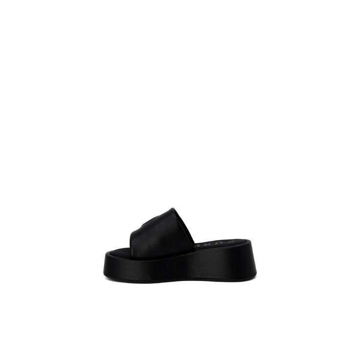 Furla Zwart Hoge Zool Slippers