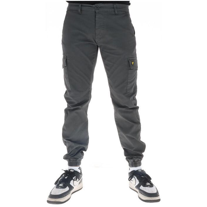 Lyle & Scott Grijs Cargobroek