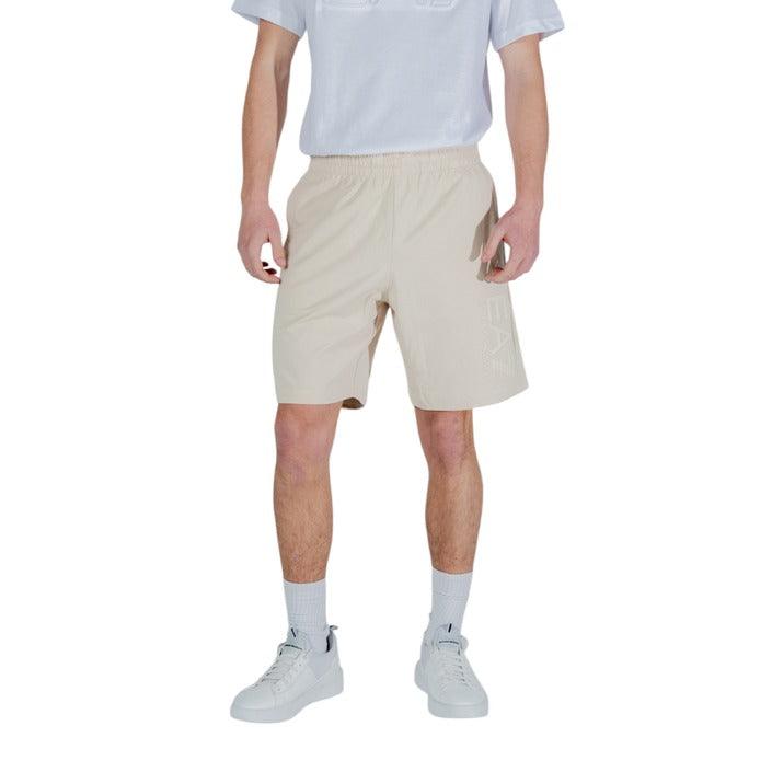 Ea7 Beige Korte Broek