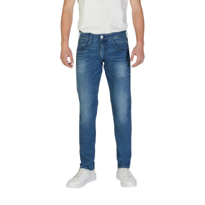Replay Donkerblauw Broek