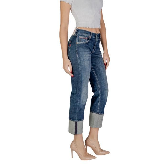 Replay Donkerblauw Straight Fit Jeans