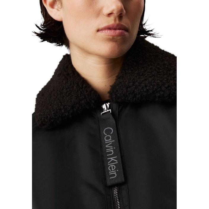 Calvin Klein Jeans Zwart Dames Jas