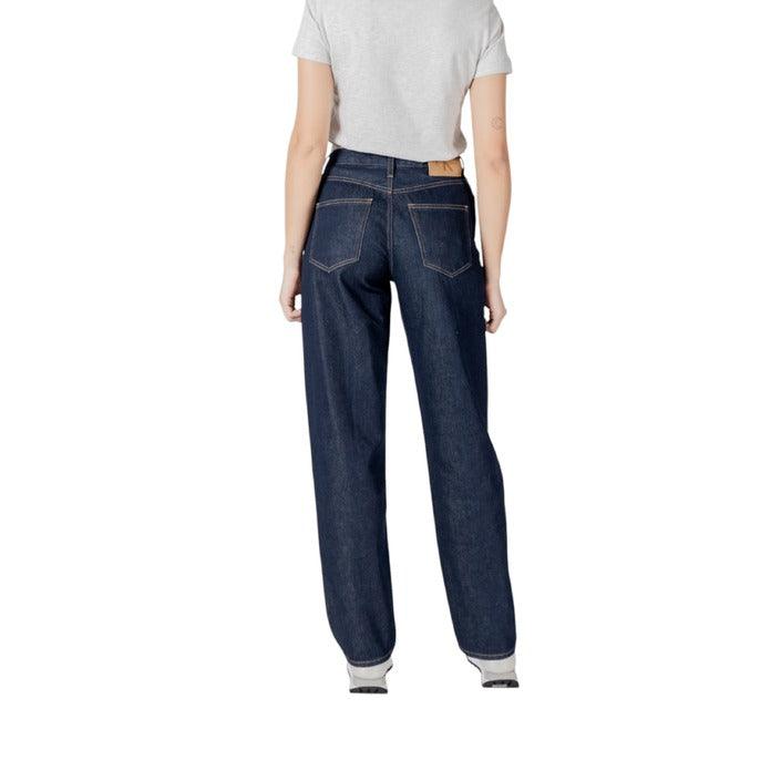 Calvin Klein Jeans Donkerblauw Denim Broek
