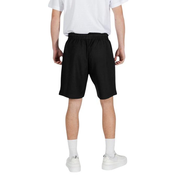 Ea7 Zwart Korte Broek
