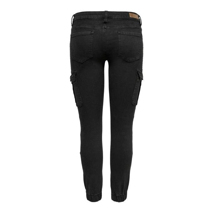 Only Zwart Slim Fit Cargobroek