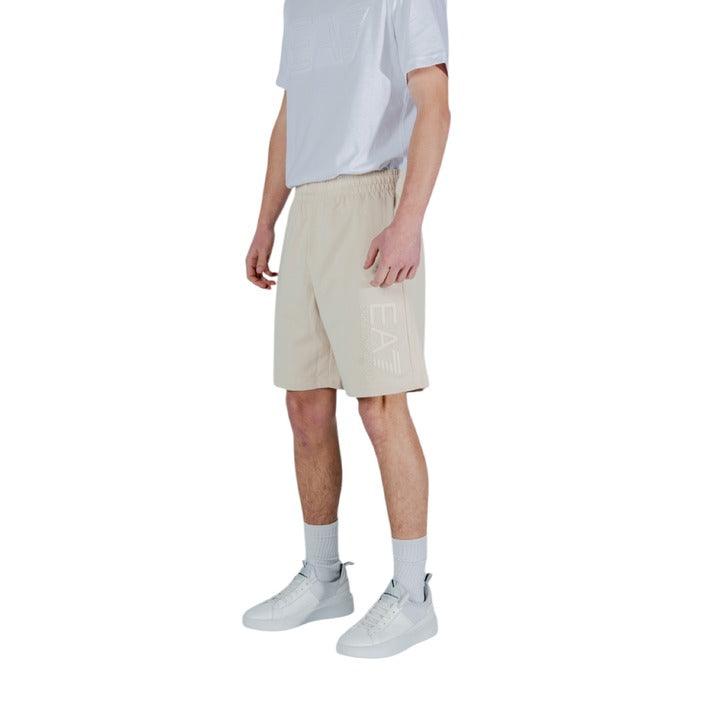 Ea7 Beige Korte Broek