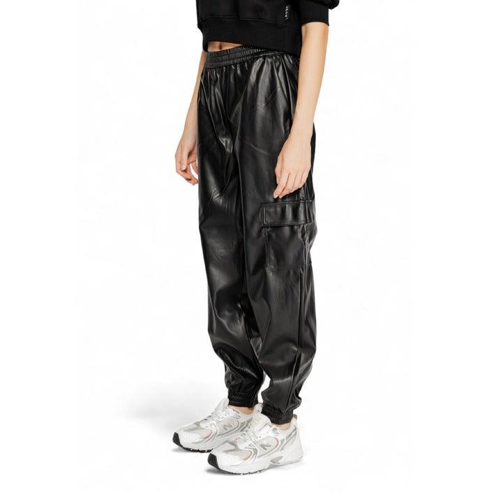 Only Zwart Faduma Leerlook Broek