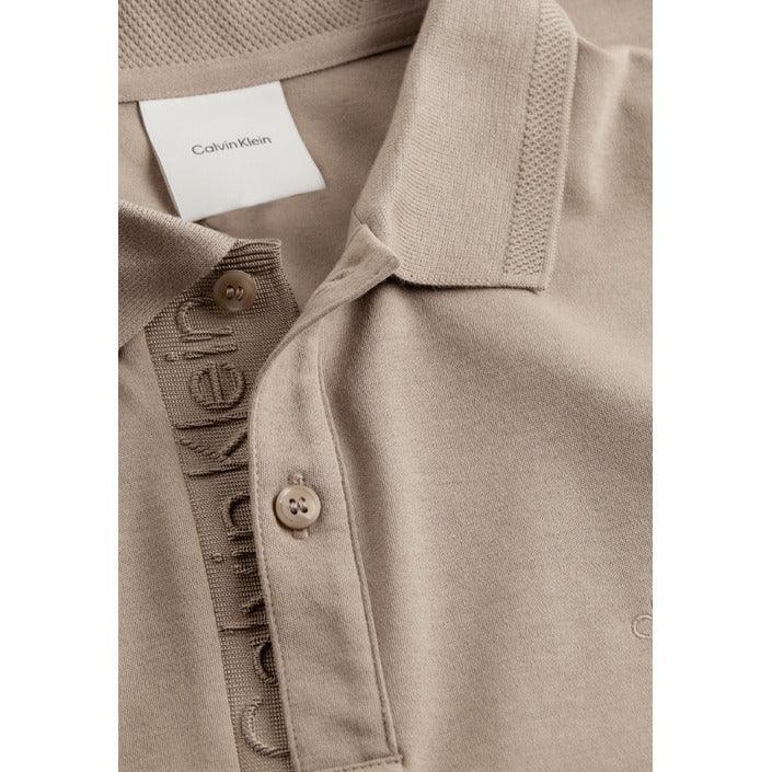 Calvin Klein Bruin Katoen Polo
