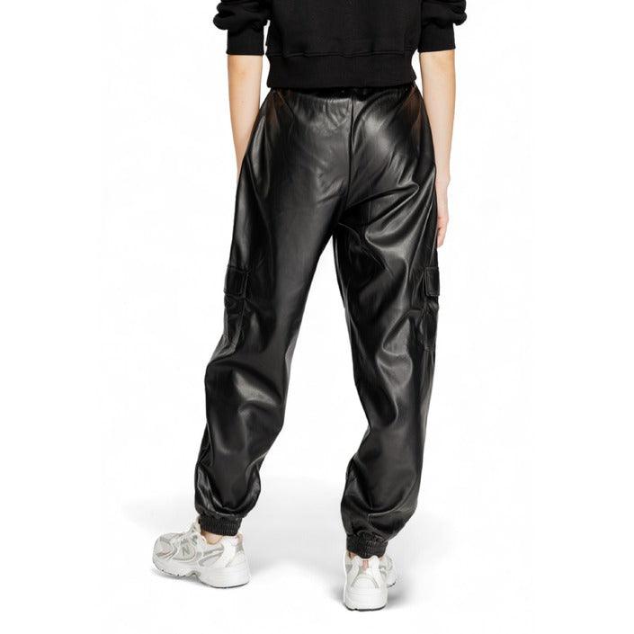 Only Zwart Faduma Leerlook Broek