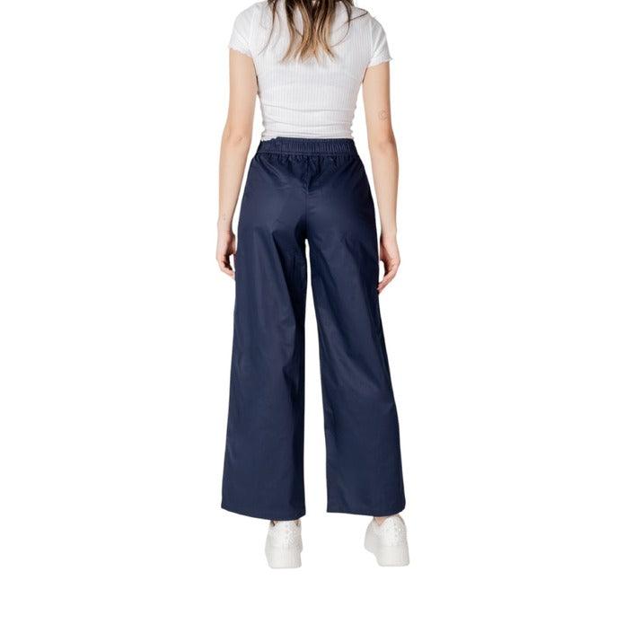 Only Donkerblauw Wide Leg Broek