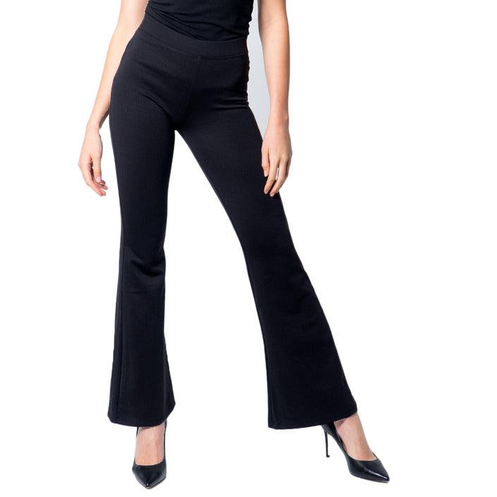 Only Zwart Flared broek