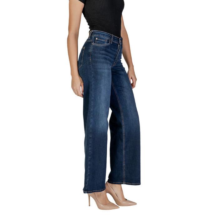 Only Donkerblauw Wide Leg Jeans