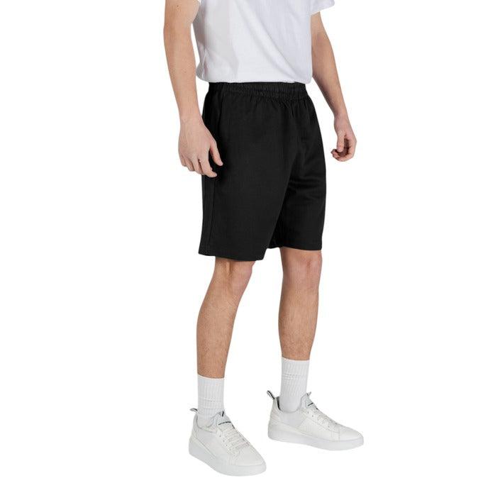 Ea7 Zwart Korte Broek