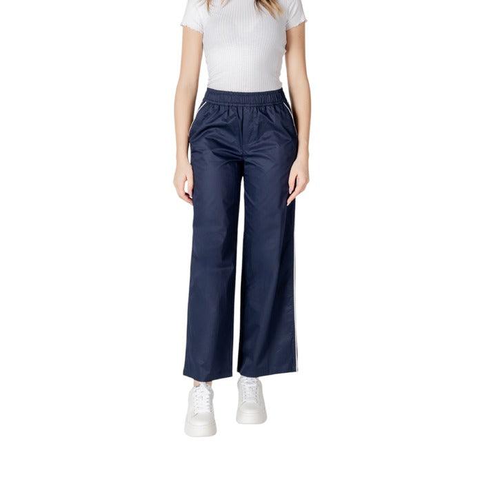 Only Donkerblauw Wide Leg Broek