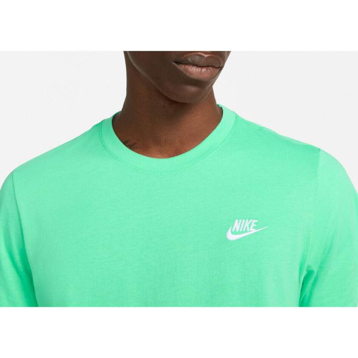 Nike Groen T-shirt Met Logo