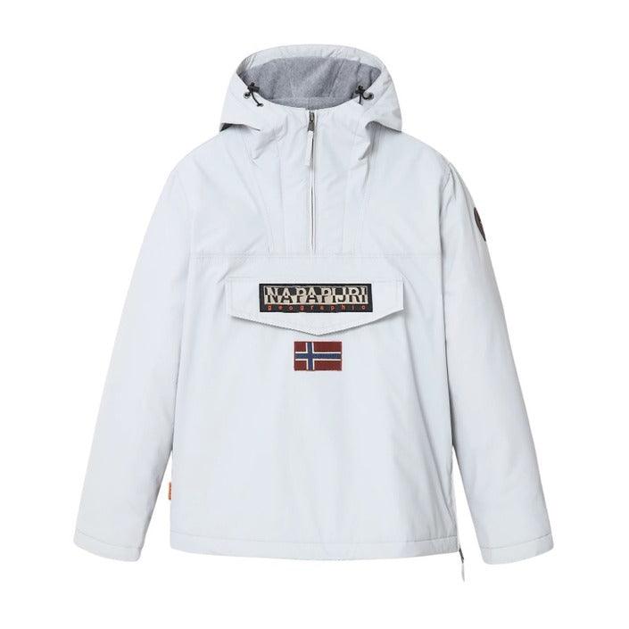 Napapijri Wit Rainforest Jas Voor Heren Windbreaker